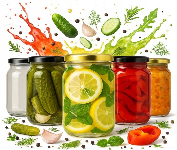 12 x 500 ml SIMPLE Einmachgläser für Marmelade, Honig, Konfitüre, Gurken, Kerzen + Deckel