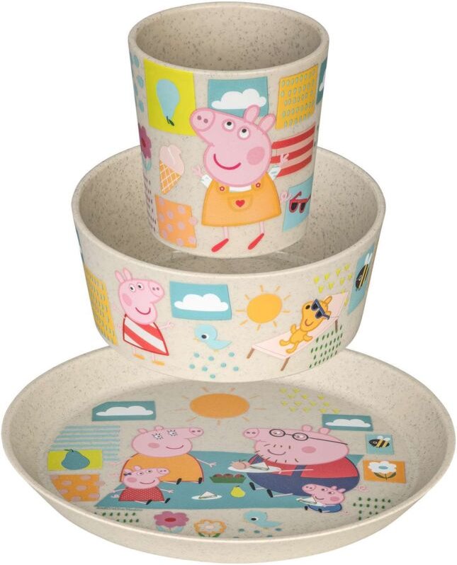 Geschirr-Set 'Connect Peppa Pig' 3-teilig