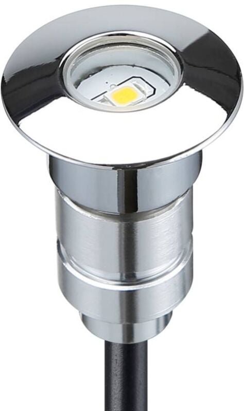 Barcelona Led - Satz mit 6 Treppenlichtern 0,8W rgb 12V-DC Ø24x38.5mm