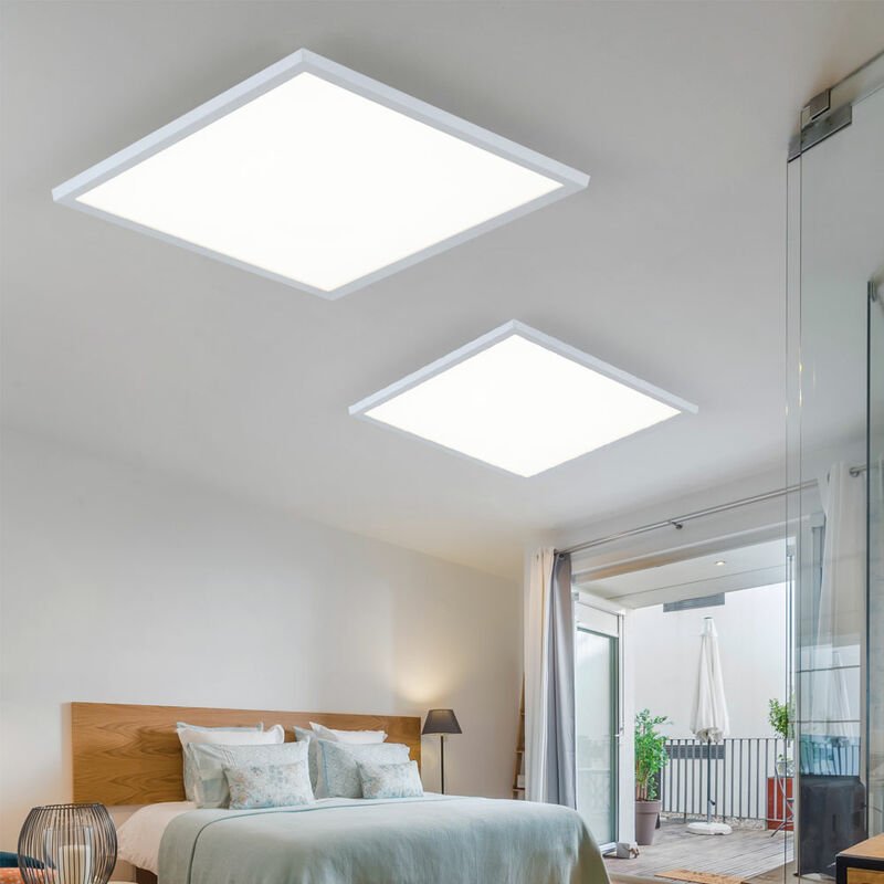 Deckenlampe Einbaupanel modern Büroleuchte led Einbau Panel, Deckenleuchte weiß Aufbau Deckenpanel, led 36W 3960lm 4000K...