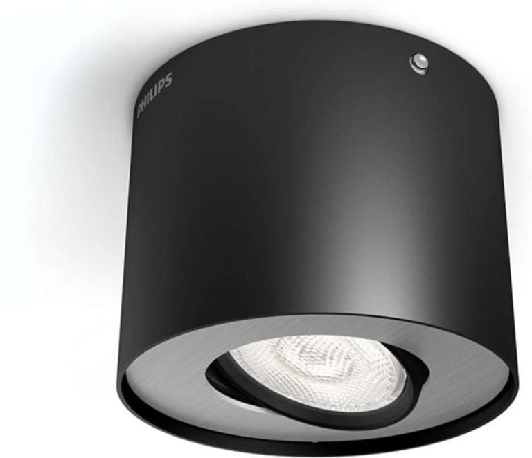 Thumbnail - MyLiving - Spotleuchte, Durchmesser 10 cm, 2700 k, 4,5 w, dimmbar, schwarz 915004934901 - Philips