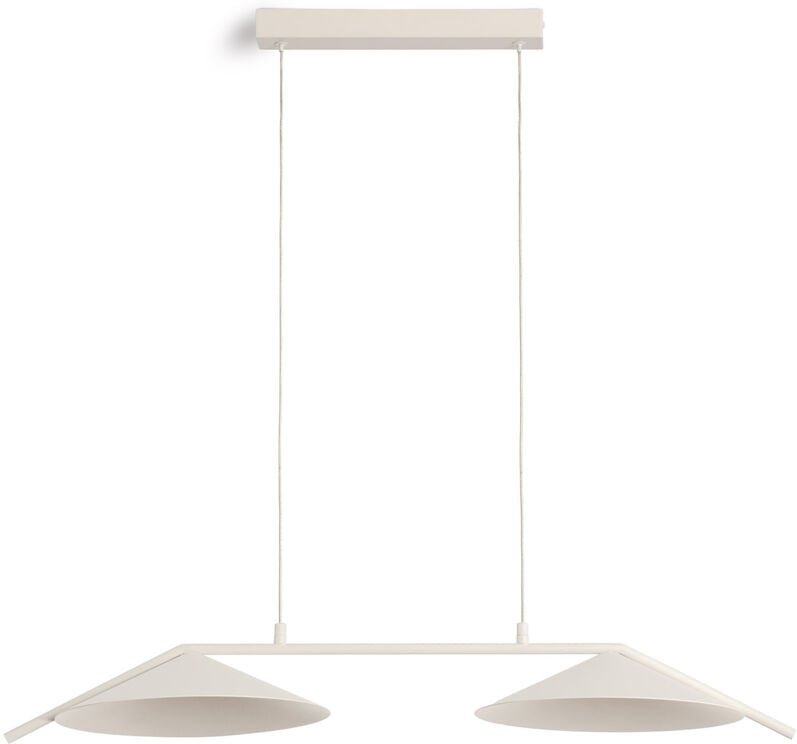 LED Pendelleuchte 10W Metall Evian Beige