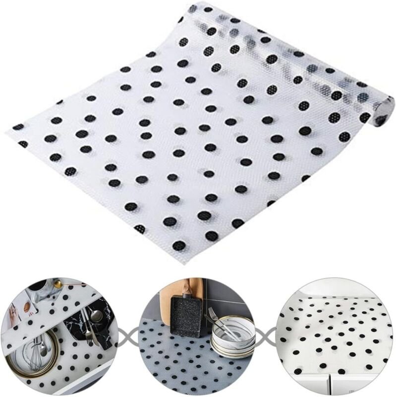 CCYKXA Wasserdichte Möbelmatte 45 x 120 cm aus hitzebeständigem EVA, rutschfest für Schubladen und Regale in Küchenschrä...