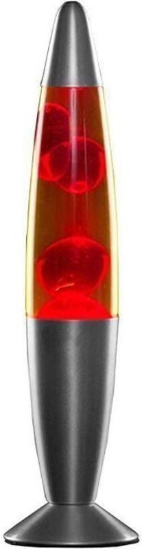 Tischlampe - 123 - Rosa Lava-Lampe - Integrierte LED - Rosa - Originelles Design