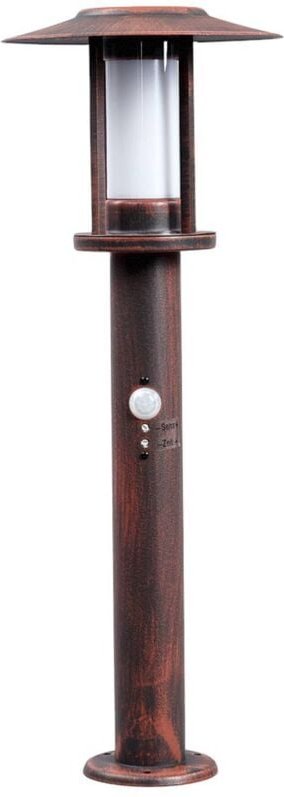 Lindby - Außenleuchte 'Pavlos' aus Edelstahl mit Bewegungsmelder von