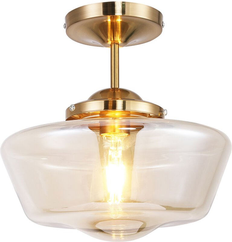 Deckenlampe - Vintage-Stil Pendelleuchte - Suki Beige