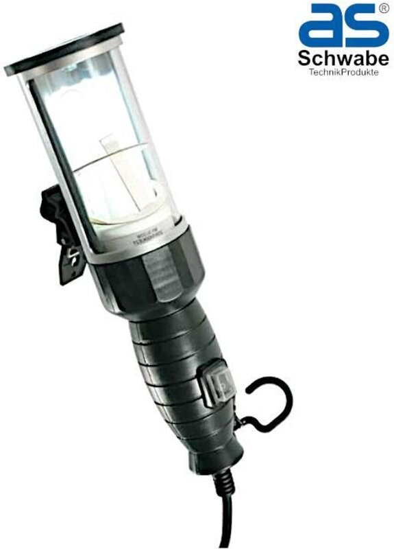 As-schwabe - Arbeitslicht Werkstattleuchte mit Energiesparlampe 20W - as Schwabe