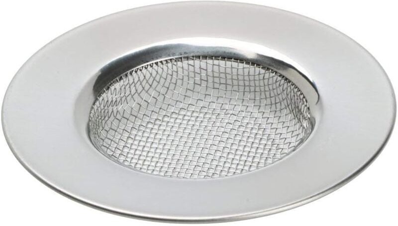 Thumbnail - Sollbry - Stück Spülbeckensieb für die Dusche – Haarfänger mit Stöpselloch – Spülbeckenstopfen – Edelstahl-Mesh-Spülbeck...