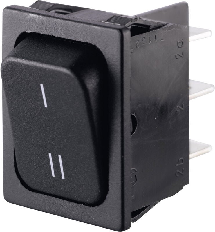 1834.3309 Wippschalter 01834.3309-00 250 v/ac 6 a 2 x Ein/Ein IP40 rastend 1 St. - Marquardt