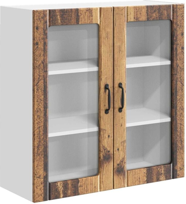 Küchenschrank Altholz 80 x 31 x 80 cm Holzwerkstoff vidaXL