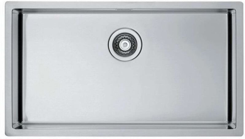 Quadrix - Spüle, 79x45 cm, Edelstahl 1092477 - Alveus