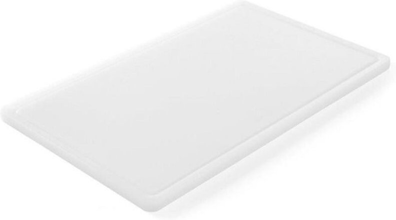 HENDI Schneidbretter HACCP Gastronorm 1/2, GN 1/2, Weiß, 325x265mm