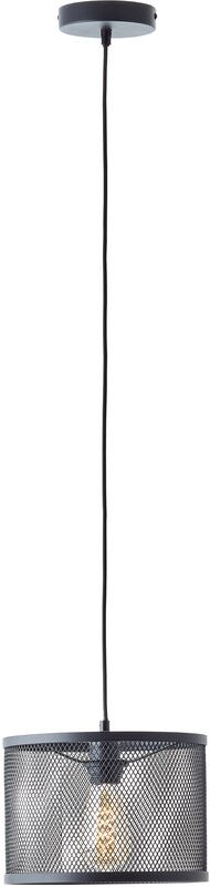 Brilliant Lampe Maze Pendelleuchte 25cm schwarz Metall/Glas schwarz 1x A60, E27, 60 W