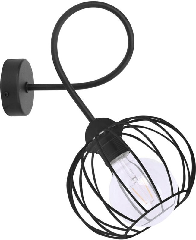 Metall-Wandleuchte Loft Edison E27