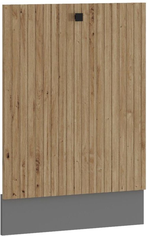 Küchen Preisbombe - Frontblende vollintegrierten Geschirrspüler 60cm Küche ava Artisan Lamellenoptik