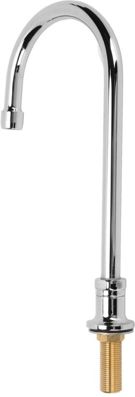 Haofy Edelstahl-Wasserhahn G/2 Gewinde, Küchen-, Badezimmer- und Waschbeckenarmatur mit Fußventil und Knieventil, 20 mm ...