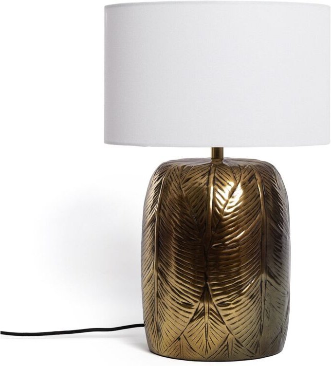 Tischlampe Aluminium Sahitya ILUZZIA Weiß