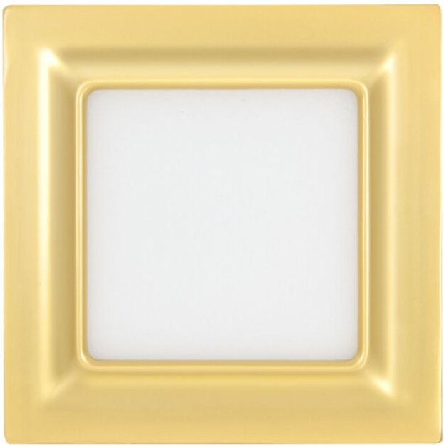 Einbaustrahler 9w 3000k Ventura Pearl Gold 720lm 12x12