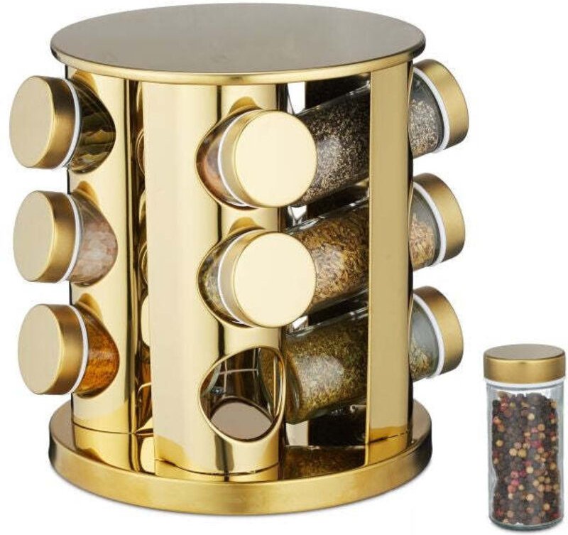 Karussell fur goldene gewurze mit 12 glasern 88