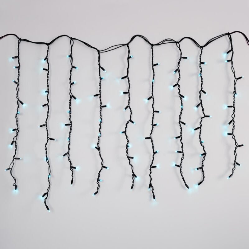 Led Vorhang 1,5m x 90cm - 100 Lichter Kaltweiß