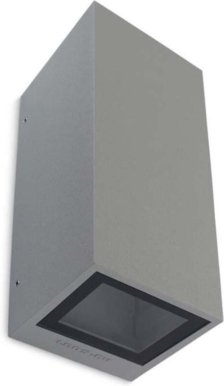 Ledkia - Leds-C4 Afrodita - 2 Light Outdoor Up Down Wand Hellgrau IP65, GU10