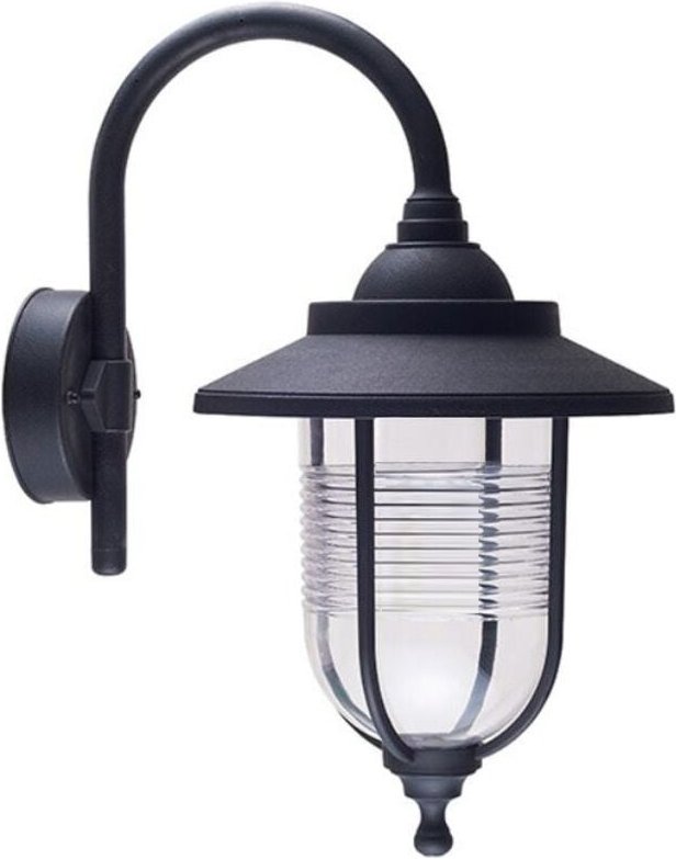 Efectoled - Wandleuchte Außen Berna Schwarz