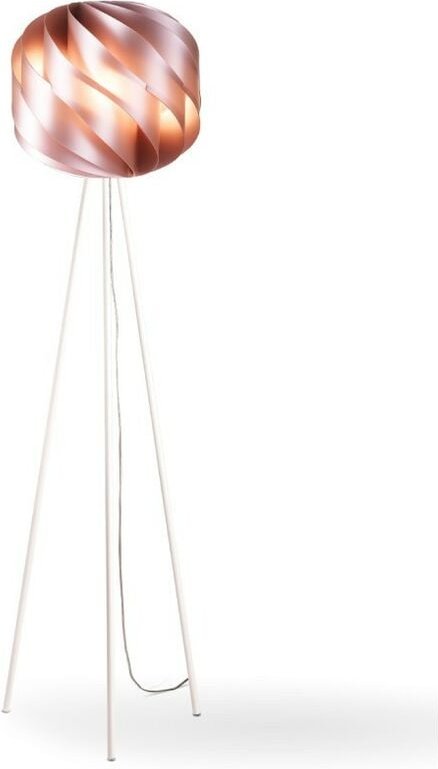 Linea Zero - Rosa Metallstativ in Metall Cm. 40 x 163 h