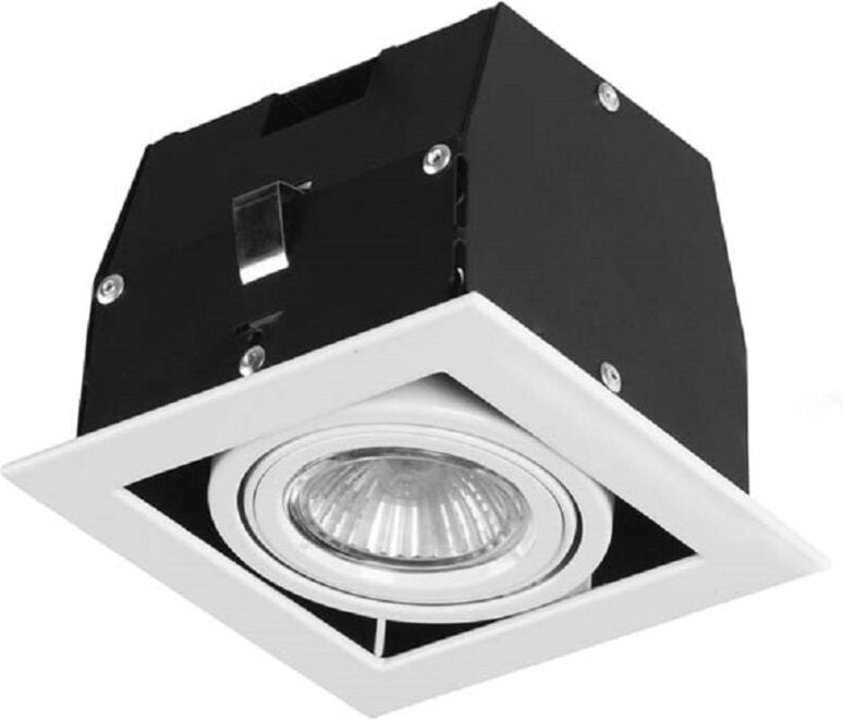 Downlight Ip23 Cardan Simple Gu10/G5,3 50W Blanco 857Lm