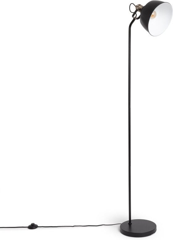 Stehlampe Metall Luise Schwarz