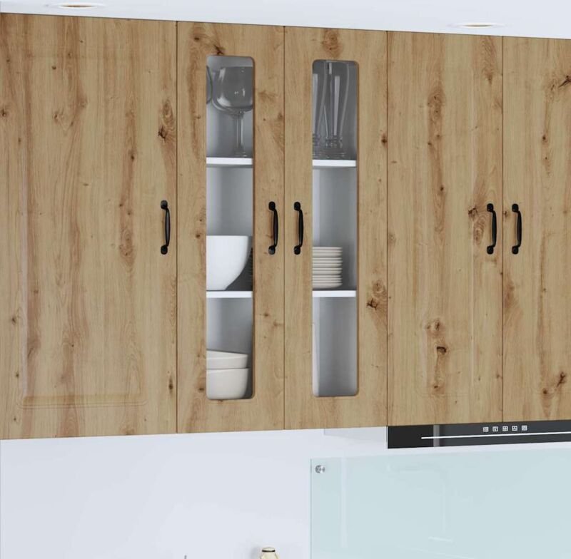 Thumbnail - Küchenschrank Kalmar Artisan-Eiche 60 x 31 x 100 cm vidaXL