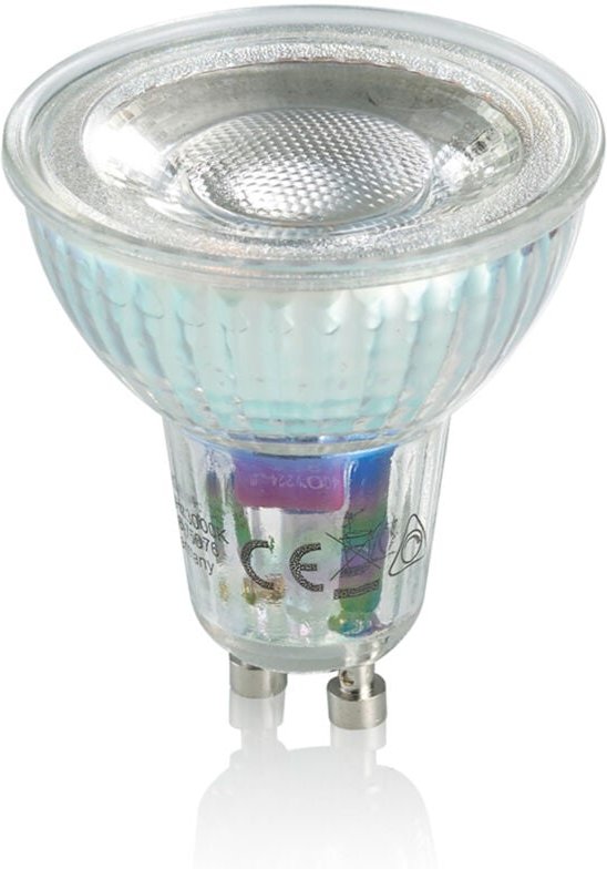 Trio - GU10 led Stiftsockel - 5Watt 400Lumen 3000 Kelvin Warmweiß - extern dimmbar