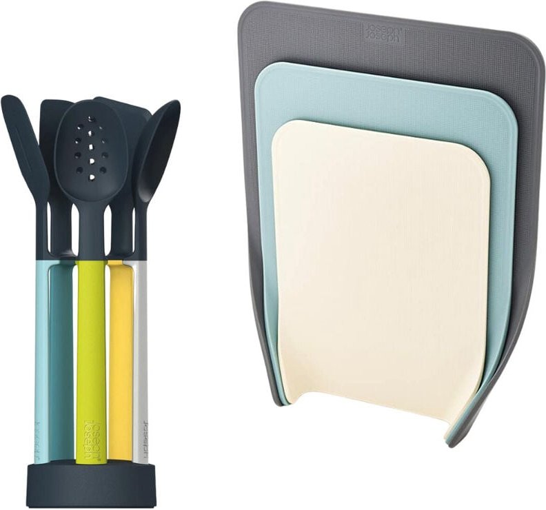 Joseph&joseph - Joseph Joseph Set bestehend aus 3 Schneidebrettern + 5 Utensilien