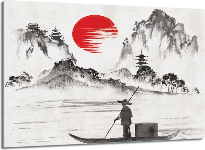 Glashackbrett Mythos 30 x 22 Landschaftstemperatur