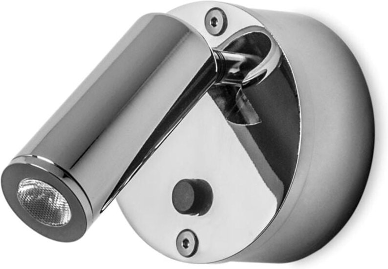 Leds C4 Luz De Lectura Ivy led 1W 3000K Cromo 28Lm