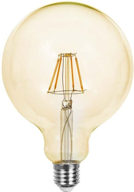 V-tac - LED-Glühbirne G125 Globe E27 Fassung IP20 Amber 12W 1350 Lumen 2200K 2200K
