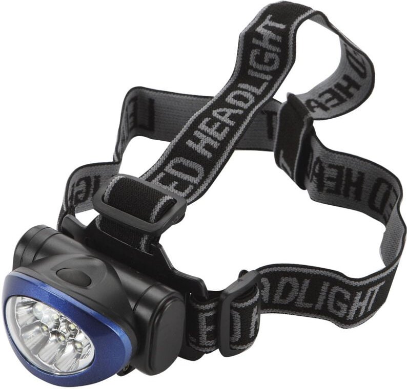 Stirnlampe mit 10 LEDs