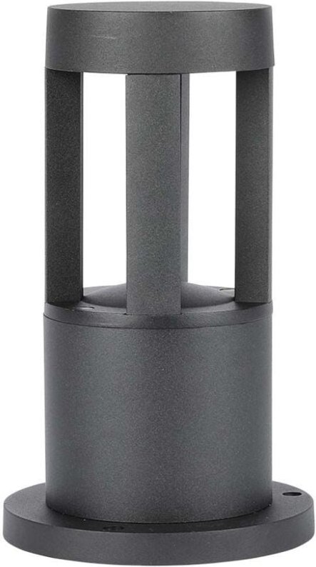 Led Gartenlampe Bodenleuchte 10W cob led Schwarz Farbe h:25cm Warmweiß IP65 - V-tac