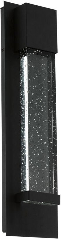 EGLO Außenleuchte -LED-WL/2 H-300 SW/KLAR 'VILLAGRAZIA' (98153)