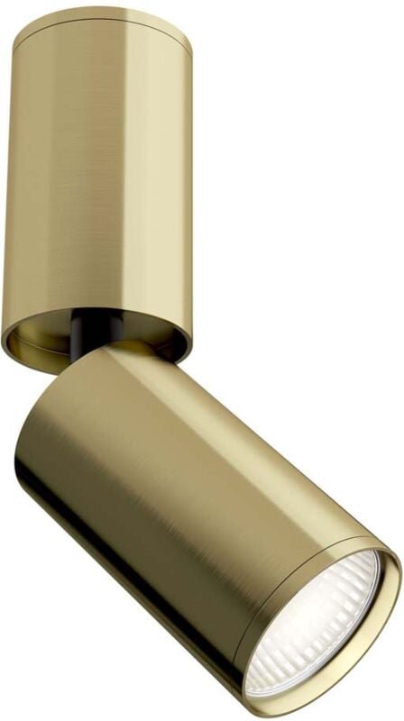 Maytoni - Deckenleuchte Deckenlampe Wohnzimmerleuchte Flur 1 flammig Alu messing verstellbar