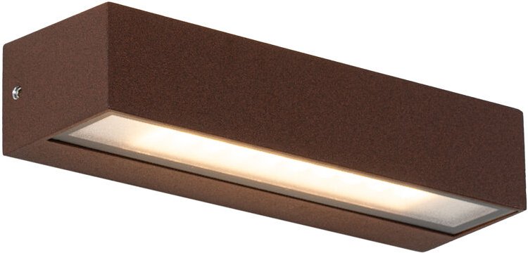 Industrielle Wandleuchte rostbraun inkl. led IP65 - Steph