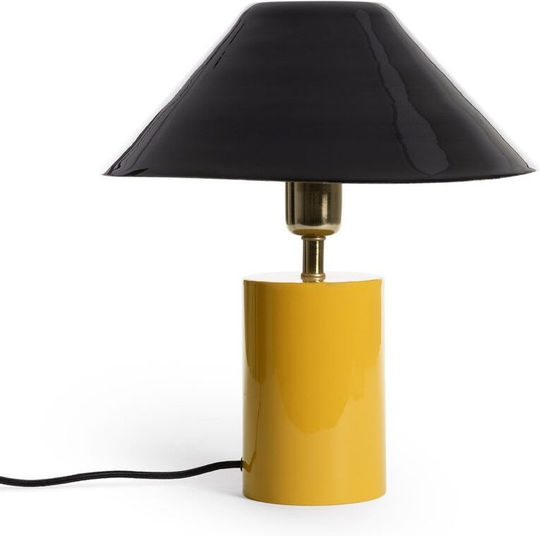Ledkia - Tischlampe Metall Brijesh Gelb