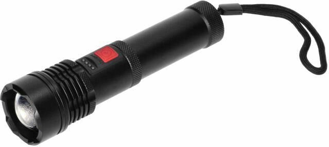 Orno latarka ręczna led cob 12w akum. 2200mah zoom