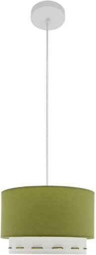 Fabrilamp - Trazos Pendel 1xe27 grün 30d