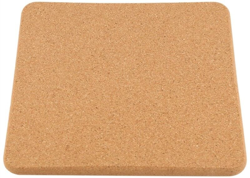 Hochdichtes, Dickes, Quadratisches Korkpad für HeißE Gerichte, 8 HitzebestäNdiger Multifunktions-Korkuntersetzer, Kork-H...