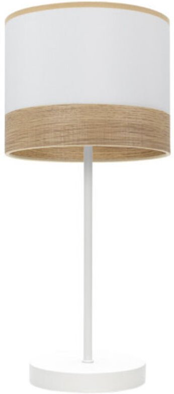 Fabrilamp - olga tischleuchte 1xe14 weiss/weiss-weiss-mad.clara 42x18x18 cm