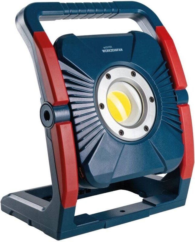 Echter Werkzeugfan led Akku-Arbeitsleuchte 5.000 Lumen, IP54 18V Multi-Akku System