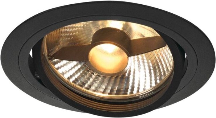Slv new tria 1 1xgu10 max 75w schwarz - 113550