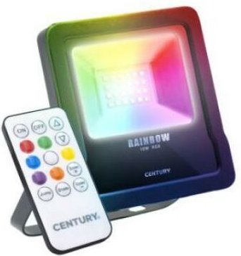 Rainbow Century led-flutlicht rbw-109510-rgb-10w-schwarz