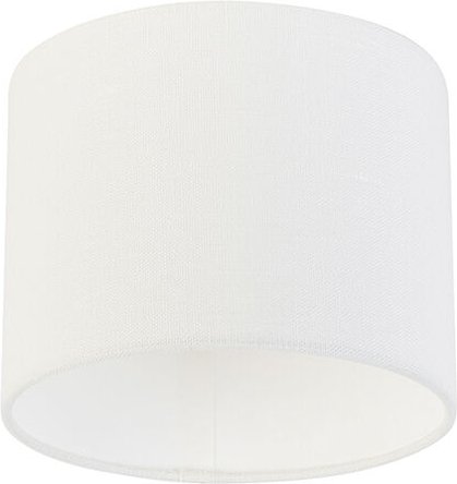 Lampenschirm aus Stoff weiß 18/18/14
