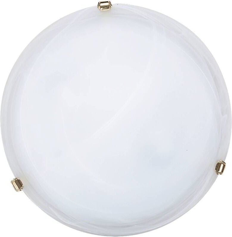 Thumbnail - Glas Deckenleuchte 40 cm E27 2x60W weiß Alabasterglas rund Alabastro 3301 Rabalux